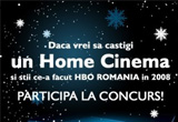 Castiga un sistem home cinema si produse promotionale HBO