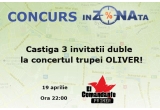 Castiga o invitatie de 2 persoane la concertul trupei Oliver