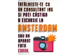 Castiga o excursie cu familia sau prietenii la Amsterdam sau un aparat foto digital
