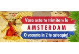 Castiga o vacanta la Amsterdam pentru 2 persoane in perioada 06-09 iulie 2012