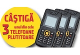Castiga unul din cele 3 telefoane plutitoare