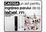 Castiga un set pentru ingrijirea parului de la LABEL.M
