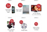 Castiga un Iphone 4S, un Ipad2, un TV Full hd sau alte 28 de premii