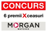 Castiga unul din cele 6 premii constand in ceasuri MORGAN