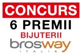 Castiga unul din cele 6 premii constand in bijuterii BROSWAY