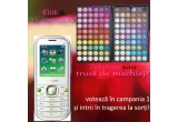 Castiga un telefon mobil dual-sim sau o trusa de machiaj cu 120 de culori