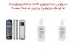 Castiga un telefon Nokia C6-01 si un produs de curatare Cream Cleanse pentru prietenii tai