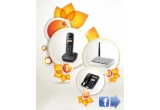 Castiga un telefon DECT Panasonic, un router wireless Gigaset sau un telefon fix Teleton