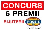 Castiga unul din cele 6 premii constand in bijuterii "FOSSIL"