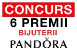 Castiga unul din cele 6 premii constand in seturi de bijuterii Pandora