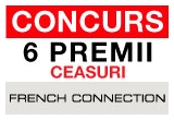 Castiga unul din cele 6 premii constand in ceasuri FRENCH CONNECTION
