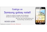 Castiga un telefon Samsung Galaxy Note negru