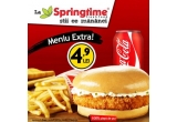 Castiga 2 meniuri Extra intr-un restaurant Springtime pe ora