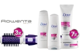 Castiga 3 perii rotative Rowenta sau 7 seturi Dove Color Repair