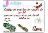 Castiga un voucher de 100 ron pentru cumparaturi pe adalee.ro