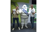 Castiga zilnic o mascota Michelin si un ghid verde Michelin