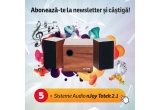 Castiga unul dintre cele 5 sisteme audio Totek 2.1