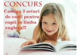 Castiga unul din cele 3 seturi de carti pentru copii in limba engleza