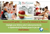 Castiga un abonamant de o saptamana la PERFORMA FITNESS