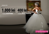Castiga zilnic un voucher de 1.000 RON pentru alegerea unei rochii de mireasa 