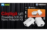 Castiga un kit TRENDnet Powerline 500AV Nano