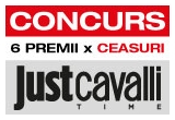 Castiga unul din cele 6 ceasuri JUST CAVALLI