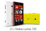 Castiga unul din cele 10 telefoane mobile Nokia Lumia 720