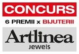 Castiga una din cele 6 bijuterii ARTLINEA