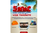 Castiga 5.000 euro, corturi de plaja sau tablete Canon/ Sony/ Toshiba 
