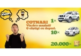 Castiga 11 masini Nissan, 200 de vouchere online, 20.000 de baxuri de vin Cotnari