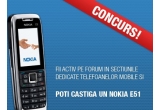 Castiga un telefon Nokia E 51