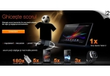 Castigao tableta Xperia™ Tablet Z, 10 smartphone Sony Xperia™, 3 smartwatch SONY sau 180 vouchere Orange