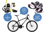Castiga o bicicleta Felt Six 95, o pereche de ghete Kangoo Jumps si un echipament TRX