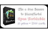 Castiga una din cele 10 licente pentru BlazePhoto