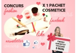 Castiga un pachet de cosmetice si garantat un voucher de 5 ron