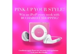 Castiga unul din cele 3 iPod Shuffle Pink