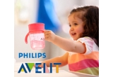 Castiga un biberon Phillips Avent Natural sau o cana de adult Phillips Avent