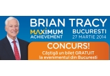 Castiga un bilet gratuit la intalnirea cu Brian Tracy din 27 martie in Bucuresti
