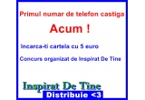 Castiga 15 cartele reincarcabile (5 Cosmote, 5 Orange, 5 Vodafone )