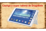Castiga o tableta Samsung Galaxy Tab 3 sau 2 vouchere Leadermag de 75 ron