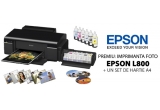 Castiga o imprimanta foto EPSON L800 si un set de hartie foto A4