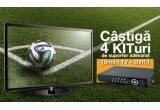 Castiga unul din cele 4 kit-uri smart TV + DVR