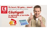 Castiga un iPad Air 64 GB 4G si 140 vouchere Kaufland de 50 de lei