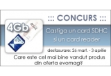 Castiga un card SDHC si un card reader
