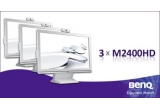 Castiga 3 monitoare de 24" cu BenQ
