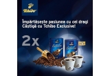 Castiga 2 pachete Tchibo Exclusive + 2 cani Tchibo