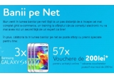 Castiga unul din cele 3 telefoane Samsung Galaxy S5 sau un voucher pentru cumparaturi