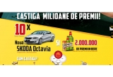 Castiga 10 masini Skoda Octavia Active sau 2.000.000 Bergenbier Pet