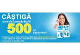 Castiga 3 vouchere de cumparaturi de 500 RON fiecare
