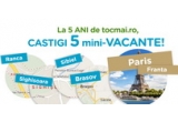 Castiga o vacanta la Paris si 4 vacante in Romania